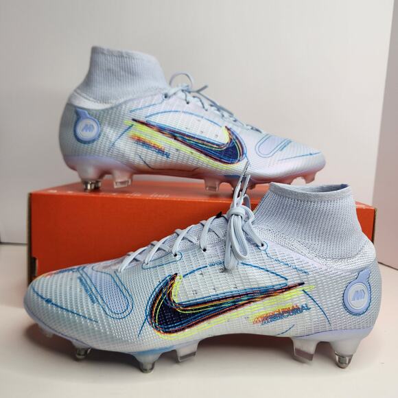 Nike Superfly 8 Elite SG-Pro AC Football Grey Size 11 Men - Picture 1 of 8